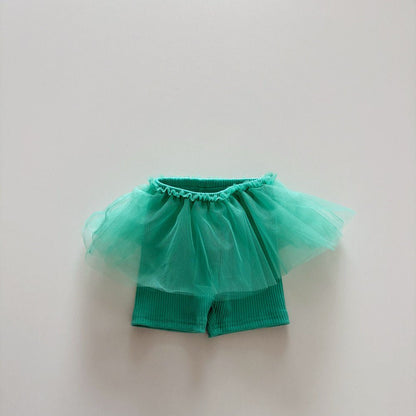Toddler SS26 Biker Tutu Shorts (1 - 6y) - 2 Colors kids outfit
