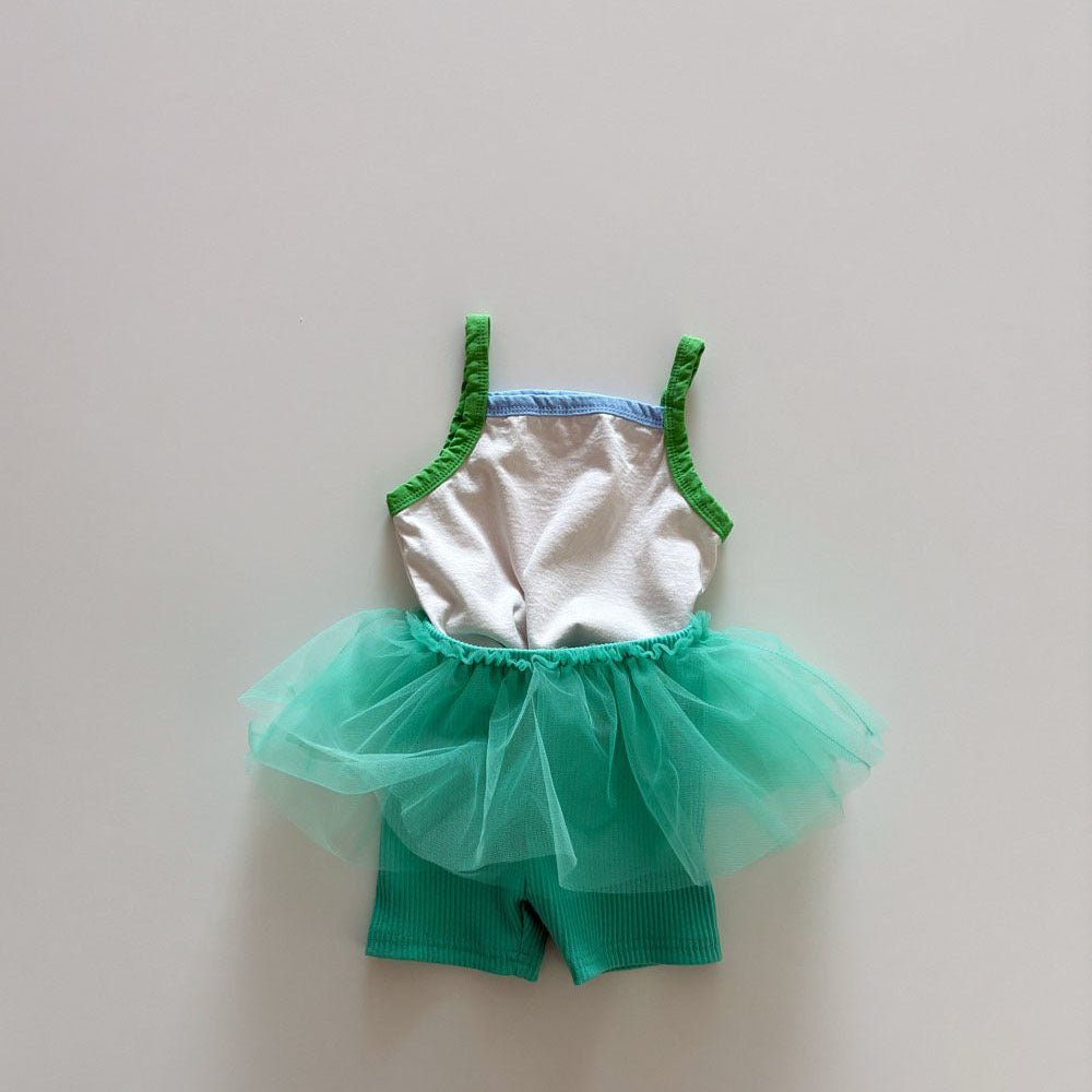 Toddler SS26 Biker Tutu Shorts (1 - 6y) - 2 Colors kids outfit