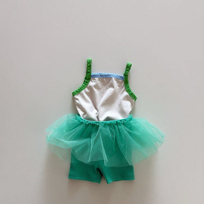 Toddler SS26 Biker Tutu Shorts (1 - 6y) - 2 Colors kids outfit