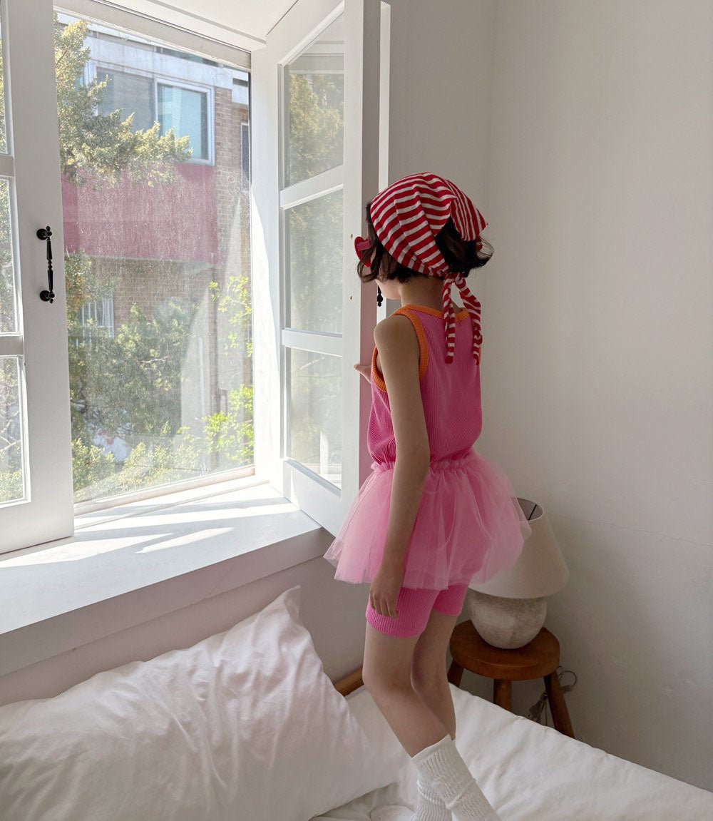 Toddler SS26 Biker Tutu Shorts (1 - 6y) - 2 Colors kids outfit