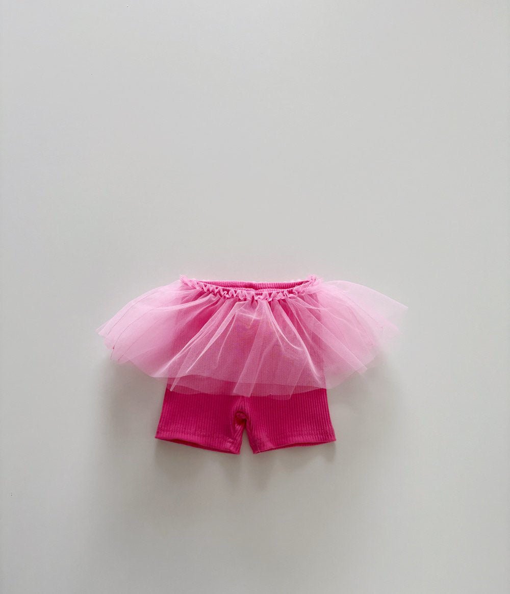 Toddler SS26 Biker Tutu Shorts (1 - 6y) - 2 Colors kids outfit
