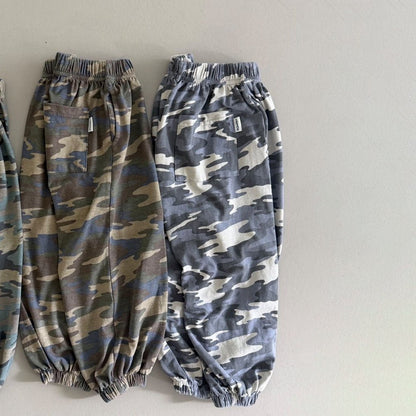 Toddler SS26 Camouflage Jogger Pants (3-8y) - 2 Colors kids outfit