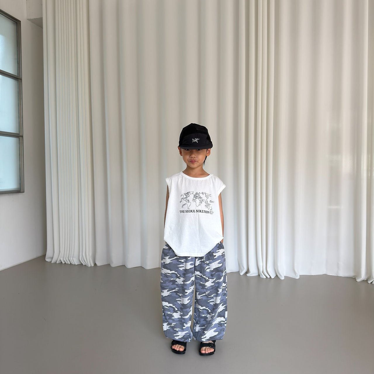 Toddler SS26 Camouflage Jogger Pants (3-8y) - 2 Colors kids outfit