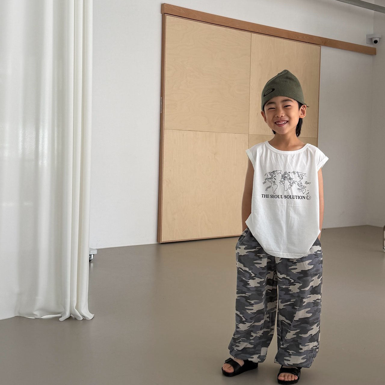 Toddler SS26 Camouflage Jogger Pants (3-8y) - 2 Colors kids outfit