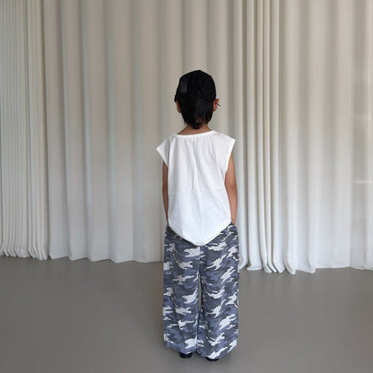 Toddler SS26 Camouflage Jogger Pants (3-8y) - 2 Colors kids outfit