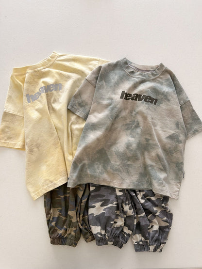 Toddler SS26 Camouflage Jogger Pants (3-8y) - 2 Colors kids outfit