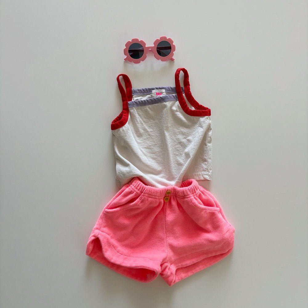 Toddler SS26 Colorblock Tank Top (1 - 6y) - 3 Colors kids outfit