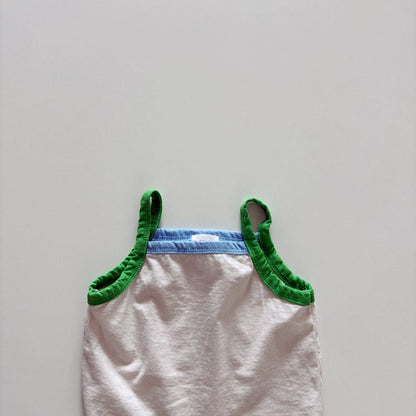 Toddler SS26 Colorblock Tank Top (1 - 6y) - 3 Colors kids outfit