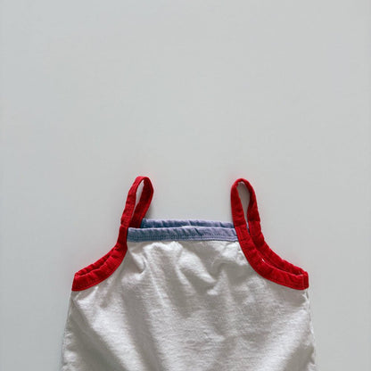 Toddler SS26 Colorblock Tank Top (1 - 6y) - 3 Colors kids outfit