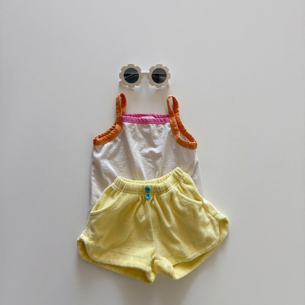 Toddler SS26 Colorblock Tank Top (1 - 6y) - 3 Colors kids outfit