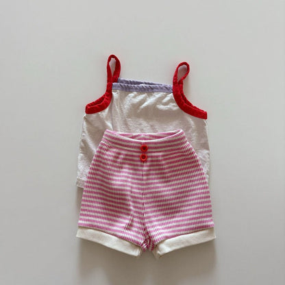 Toddler SS26 Colorblock Tank Top (1 - 6y) - 3 Colors kids outfit