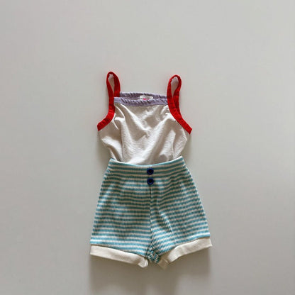 Toddler SS26 Colorblock Tank Top (1 - 6y) - 3 Colors kids outfit