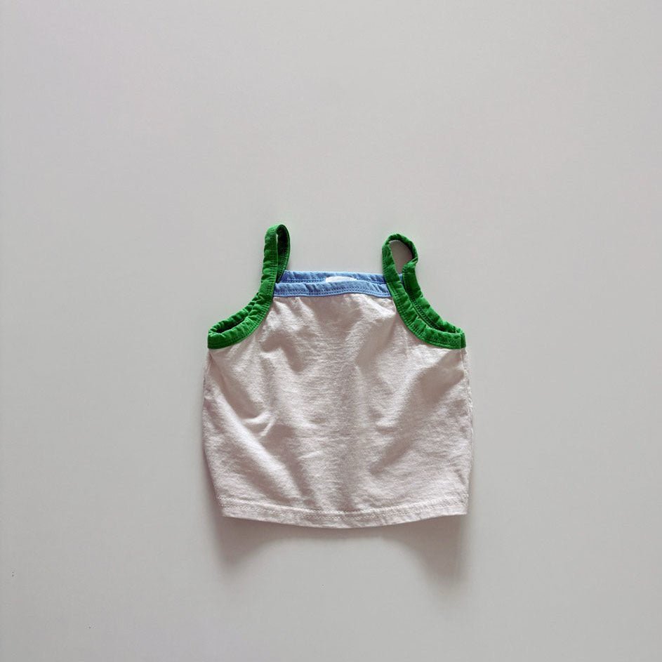 Toddler SS26 Colorblock Tank Top (1 - 6y) - 3 Colors kids outfit