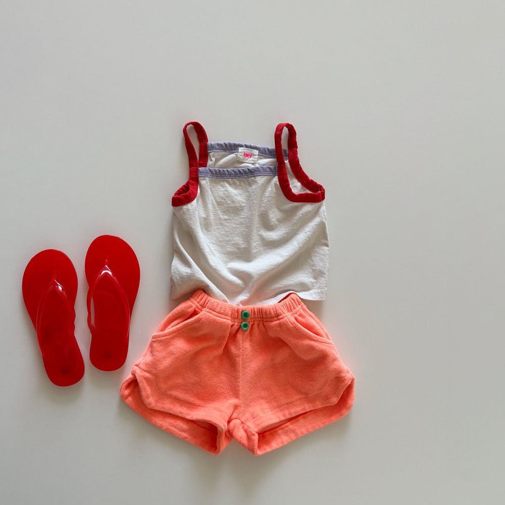 Toddler SS26 Colorblock Tank Top (1 - 6y) - 3 Colors kids outfit
