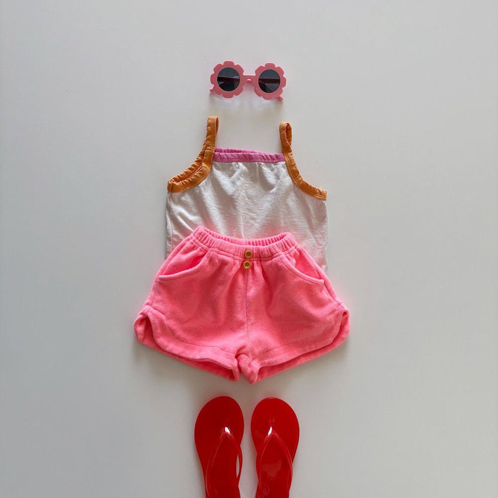 Toddler SS26 Colorblock Tank Top (1 - 6y) - 3 Colors kids outfit