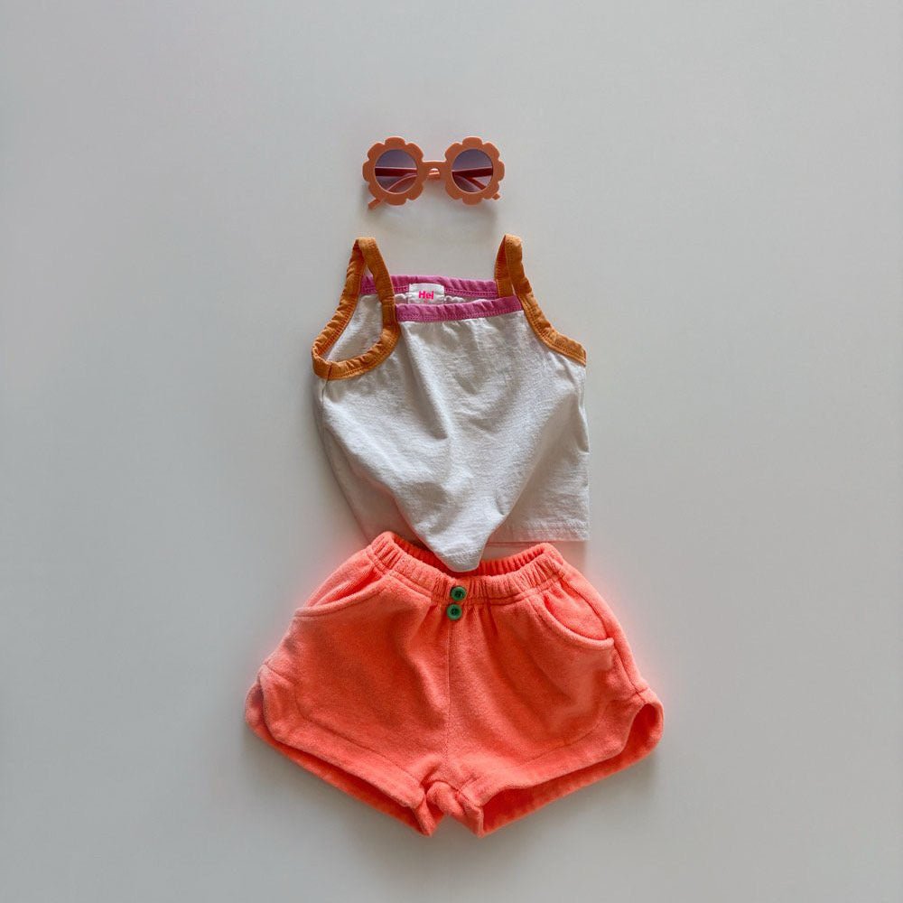 Toddler SS26 Colorblock Tank Top (1 - 6y) - 3 Colors kids outfit