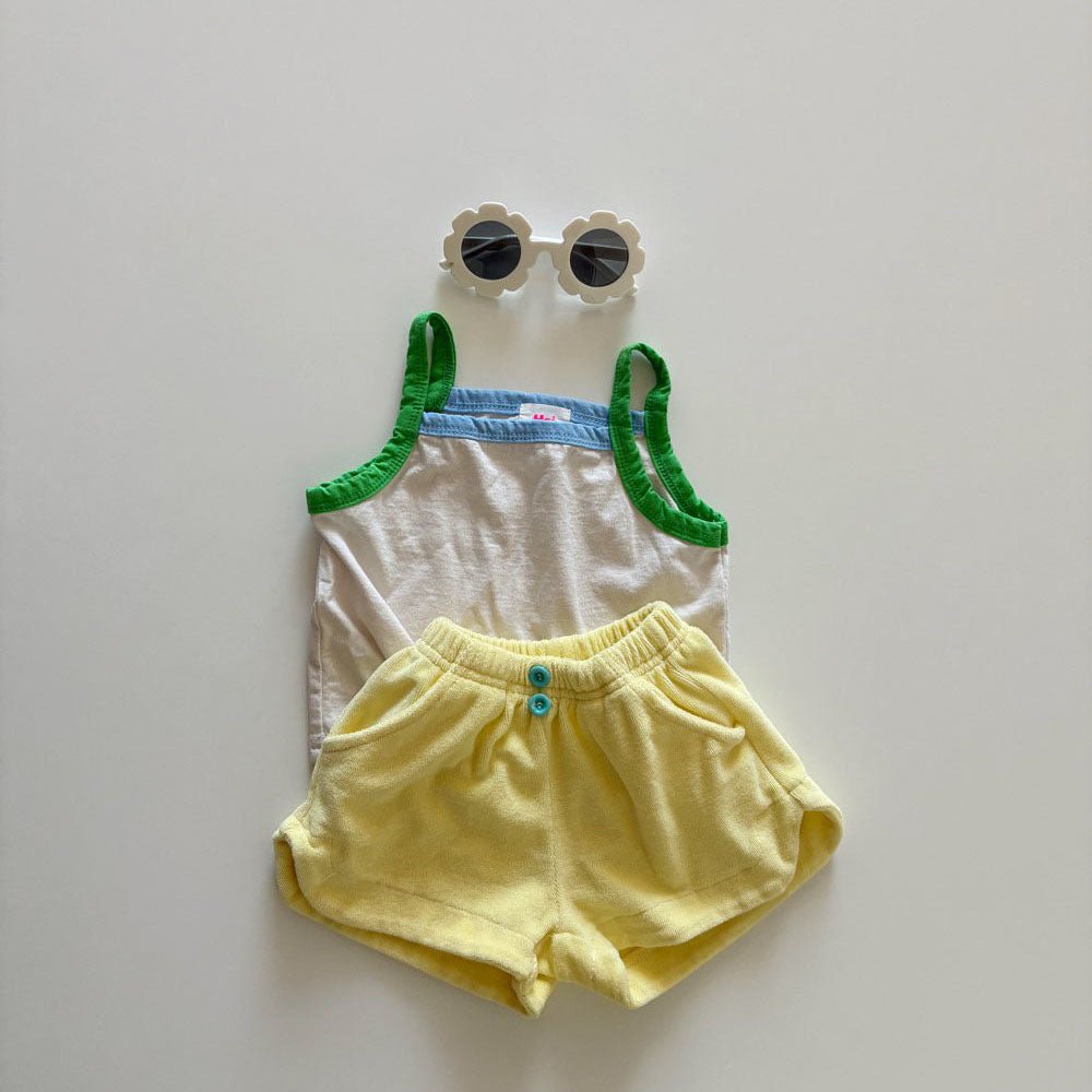 Toddler SS26 Colorblock Tank Top (1 - 6y) - 3 Colors kids outfit
