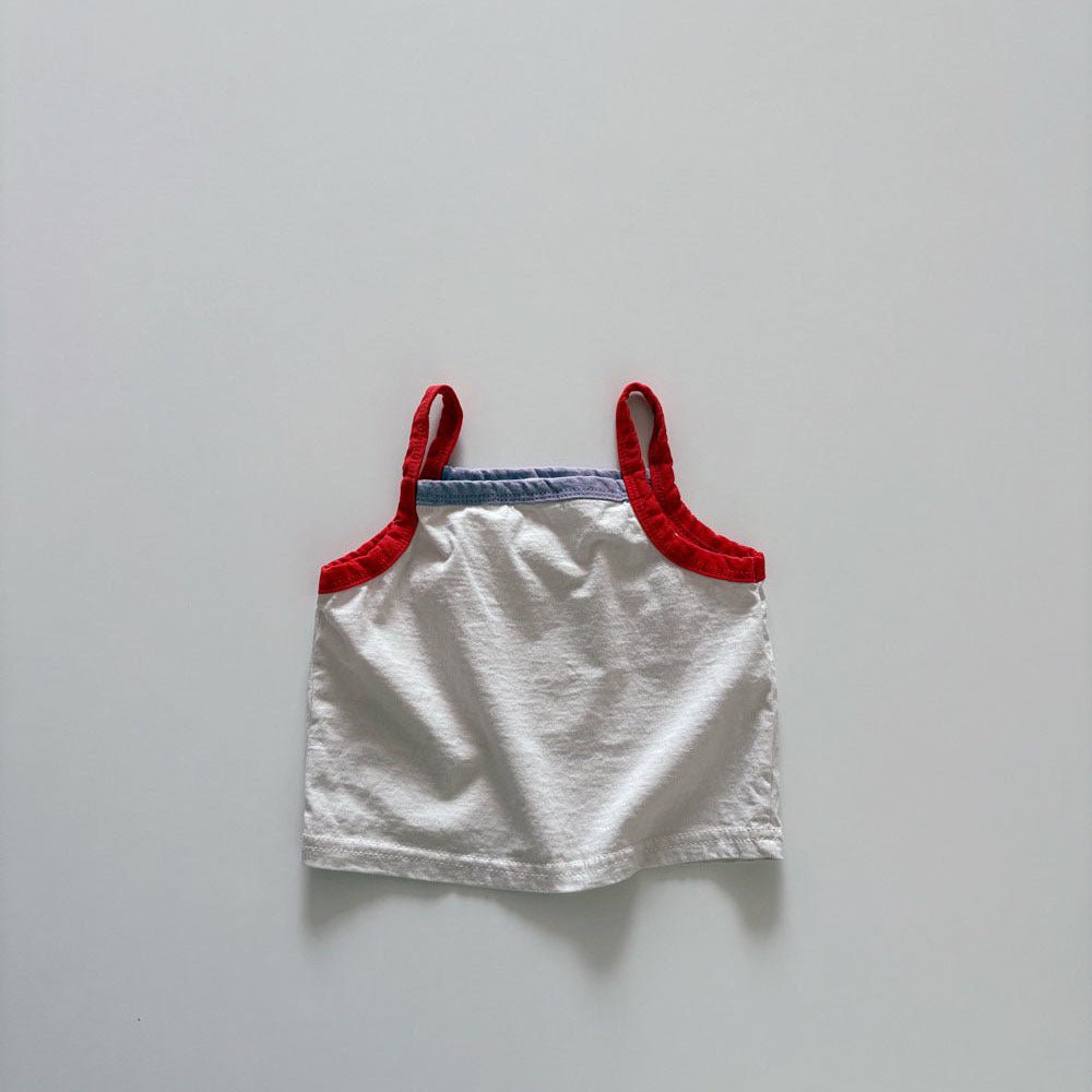Toddler SS26 Colorblock Tank Top (1 - 6y) - 3 Colors kids outfit