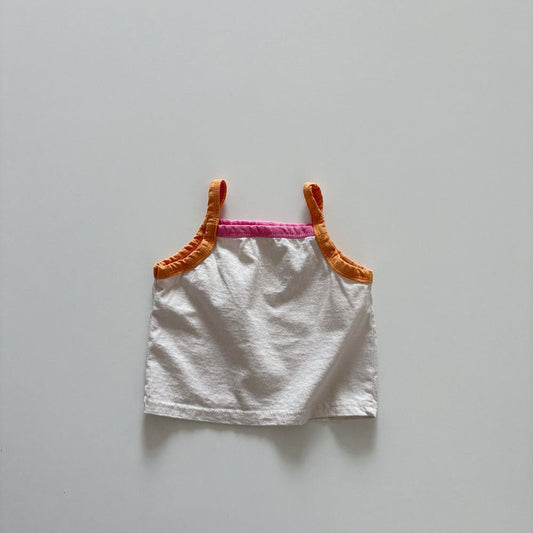 Toddler SS26 Colorblock Tank Top (1 - 6y) - 3 Colors kids outfit