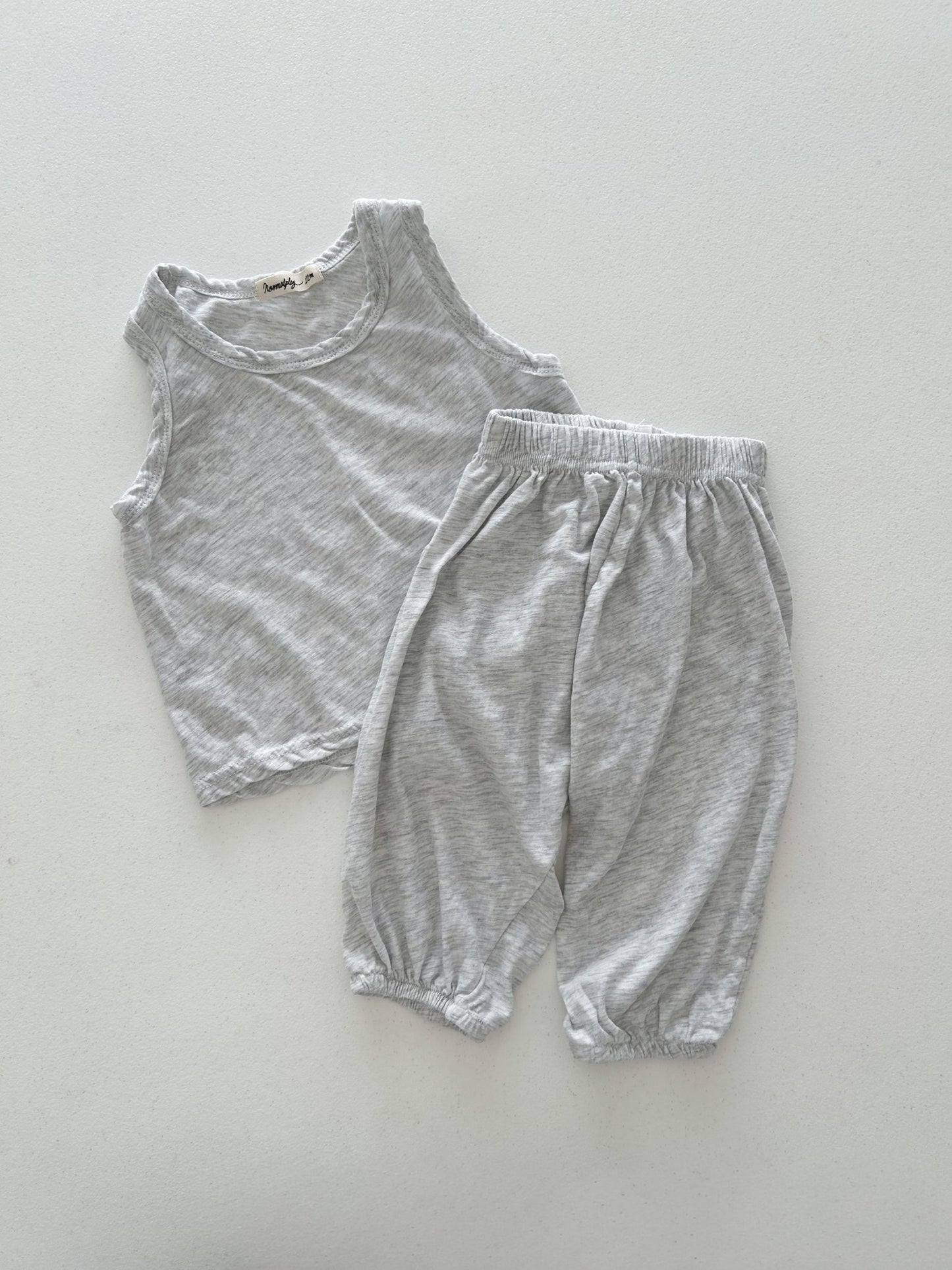Toddler SS26 Cool Sleeveless Top and Jogger Pants Sets (6m - 7y) - 3 Colors - AT NOON STORE