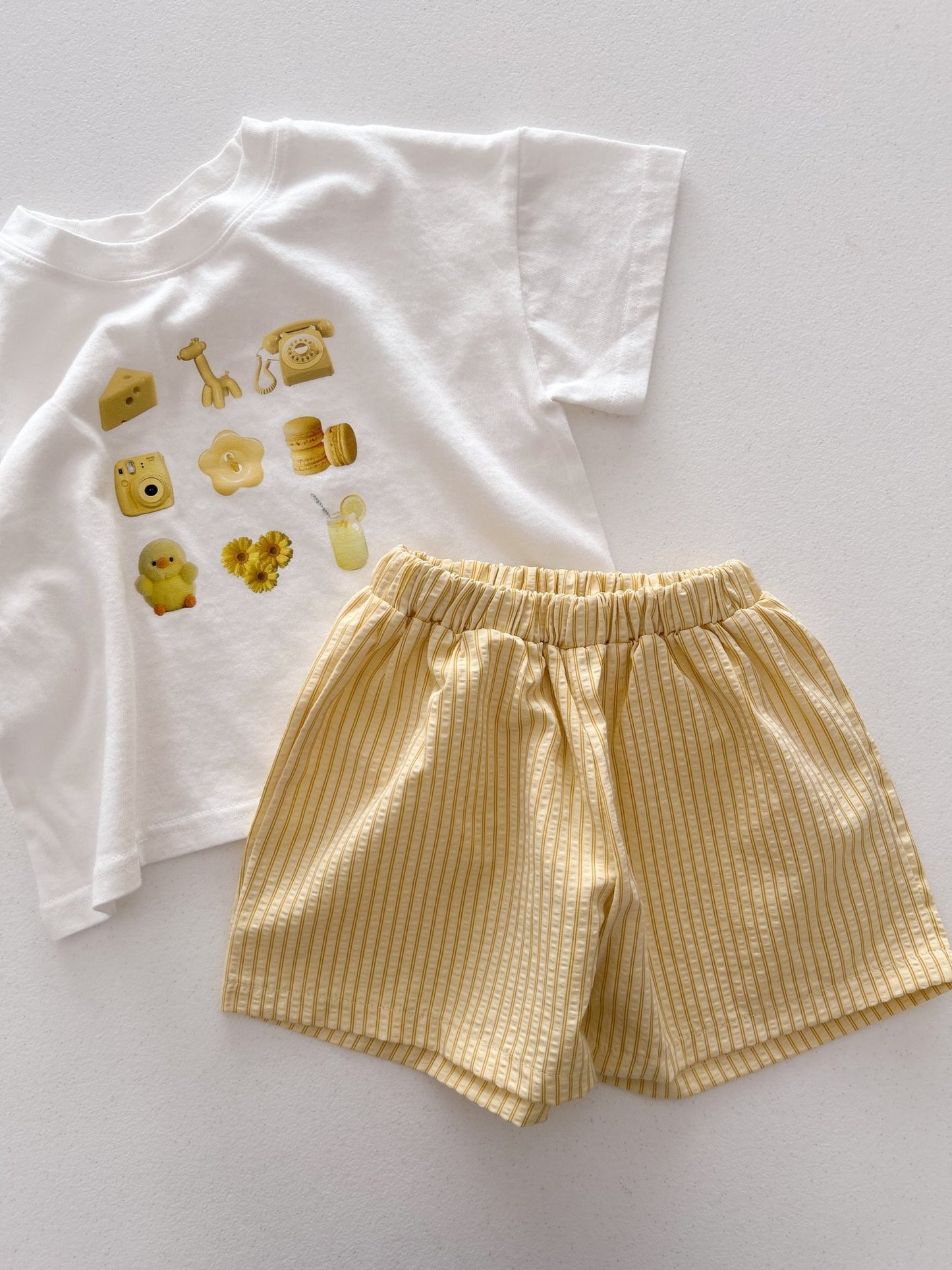 Toddler SS26 Cute Little Things Short Sleeve Top (1 - 6y) - 5 Colors - AT NOON STORE