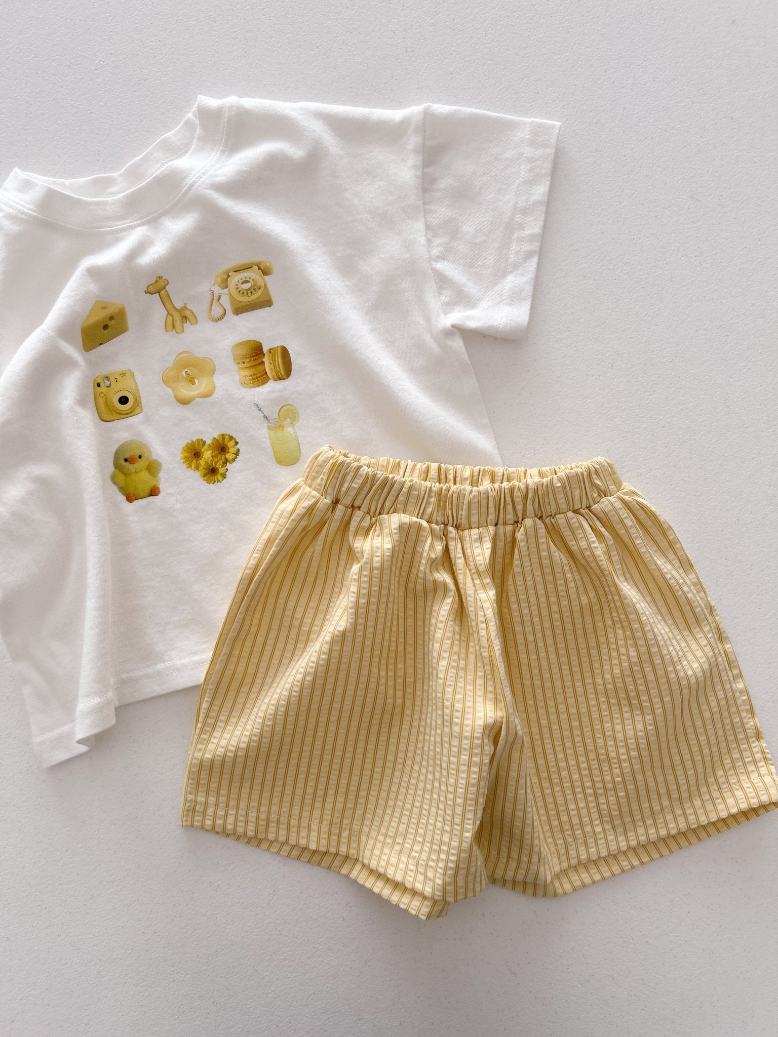 Toddler SS26 Cute Little Things Short Sleeve Top (1 - 6y) - 5 Colors - AT NOON STORE