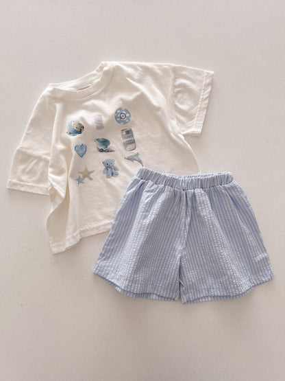 Toddler SS26 Cute Little Things Short Sleeve Top (1 - 6y) - 5 Colors - AT NOON STORE