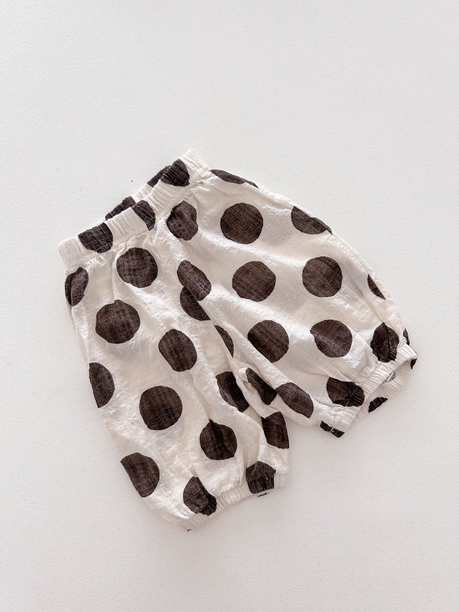 Toddler SS26 Dot Bubble Crop Pants (1 - 7y) - 2 Colors - AT NOON STORE