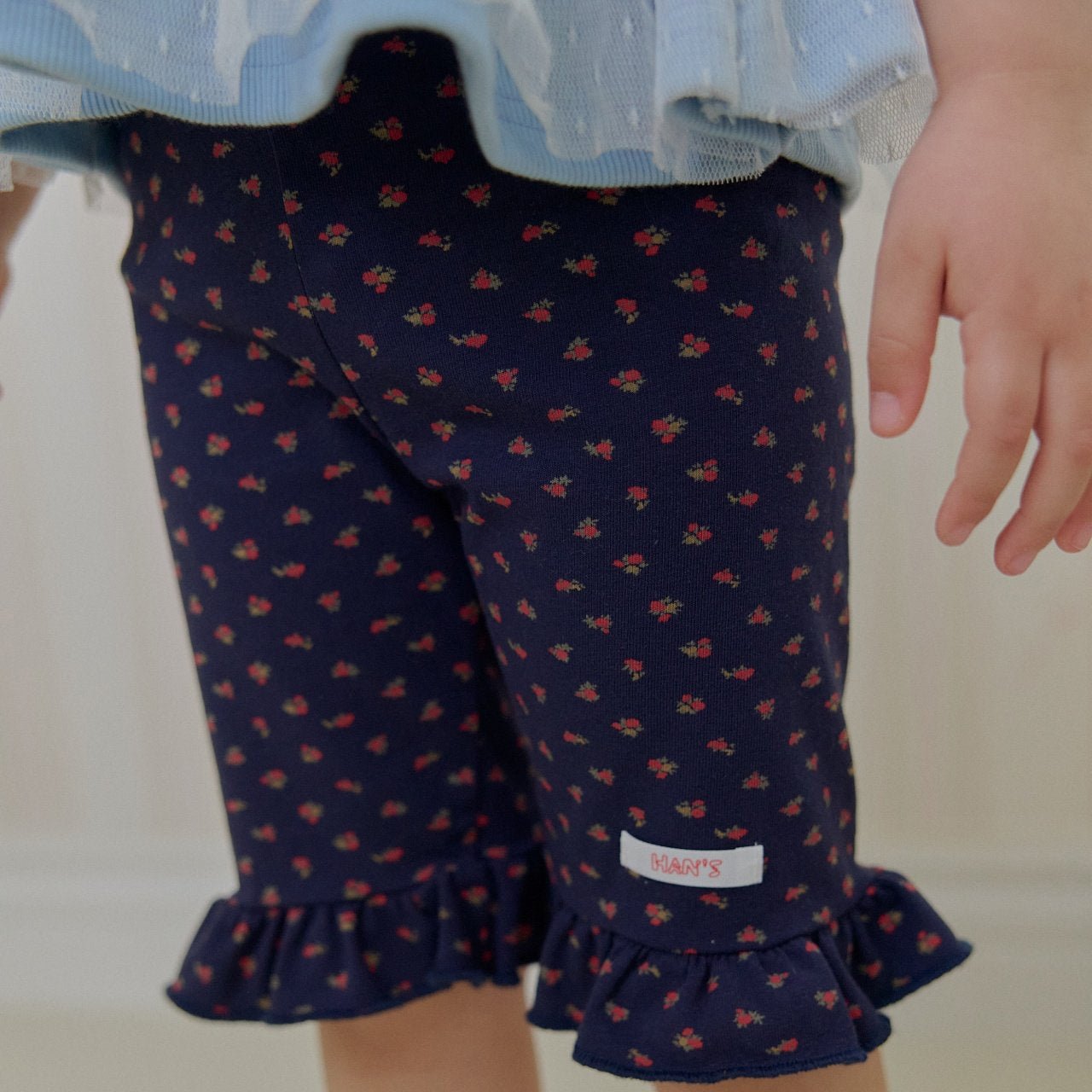 Toddler SS26 Floral Print Ruffle Hem Shorts (2 - 7y) - 2 Colors - AT NOON STORE