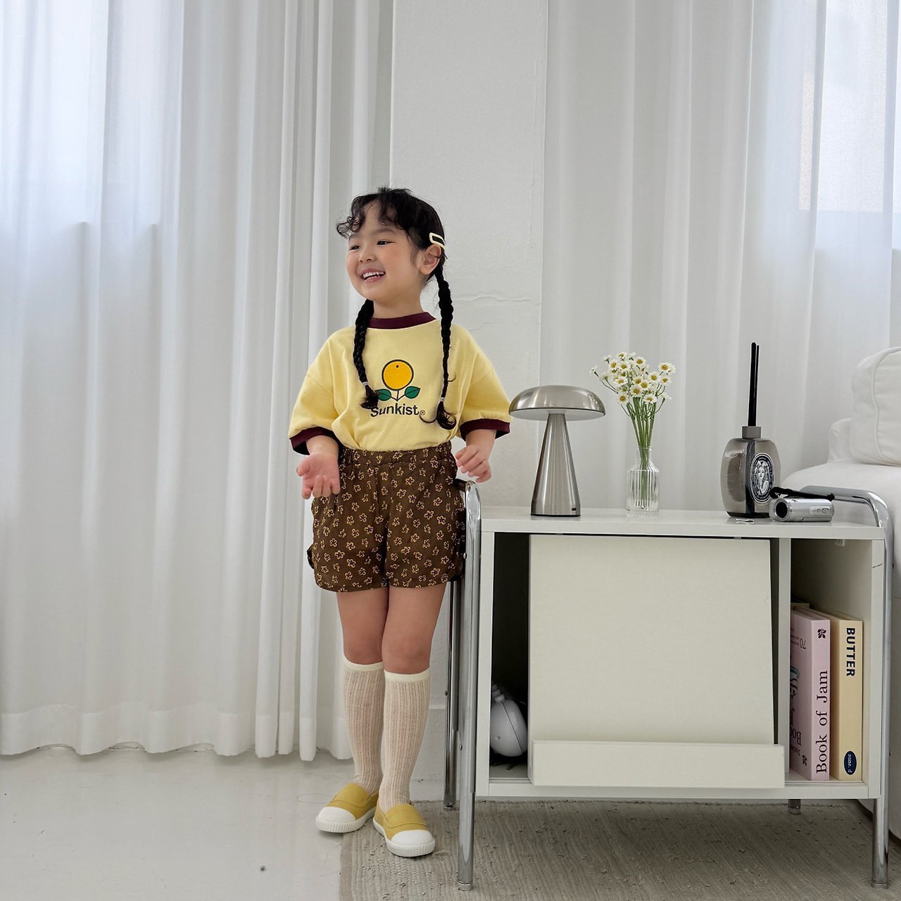 Toddler SS26 Floral Shorts (3 - 7y) - 3 Colors - AT NOON STORE