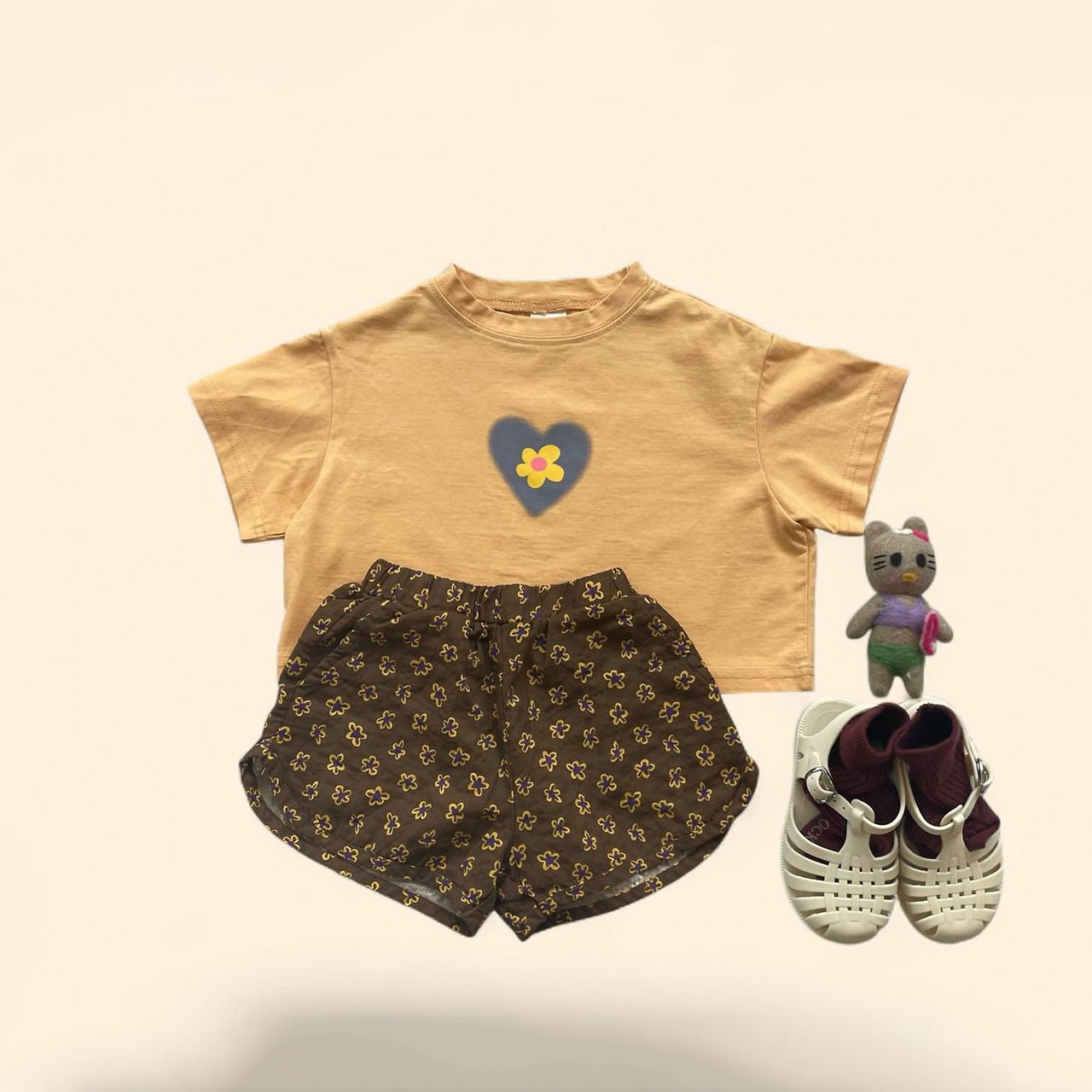 Toddler SS26 Floral Shorts (3 - 7y) - 3 Colors - AT NOON STORE