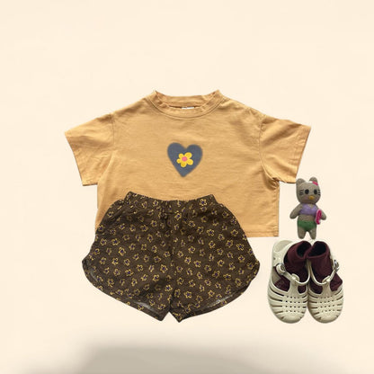 Toddler SS26 Floral Shorts (3 - 7y) - 3 Colors - AT NOON STORE