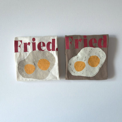 Toddler SS26 Fried Egg Short Sleeve Top (1 - 7y) - 2 Colors - AT NOON STORE