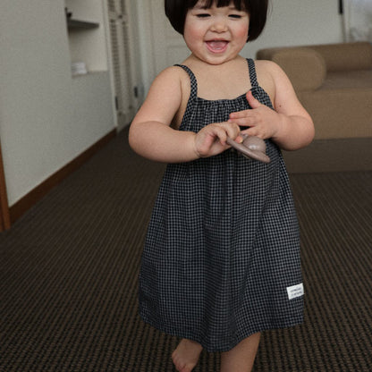 Toddler SS26 Gingham Sleeveless Dress (6m - 7y) - 3 Colors - AT NOON STORE