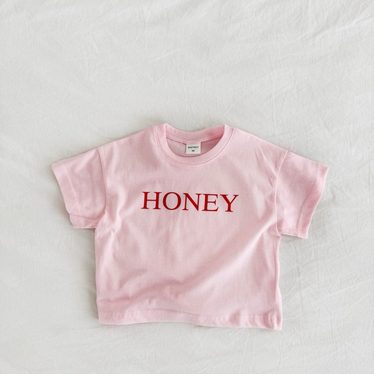 Toddler SS26 HONEY Short Sleeve Top (1 - 6y) - 2 Colors - AT NOON STORE