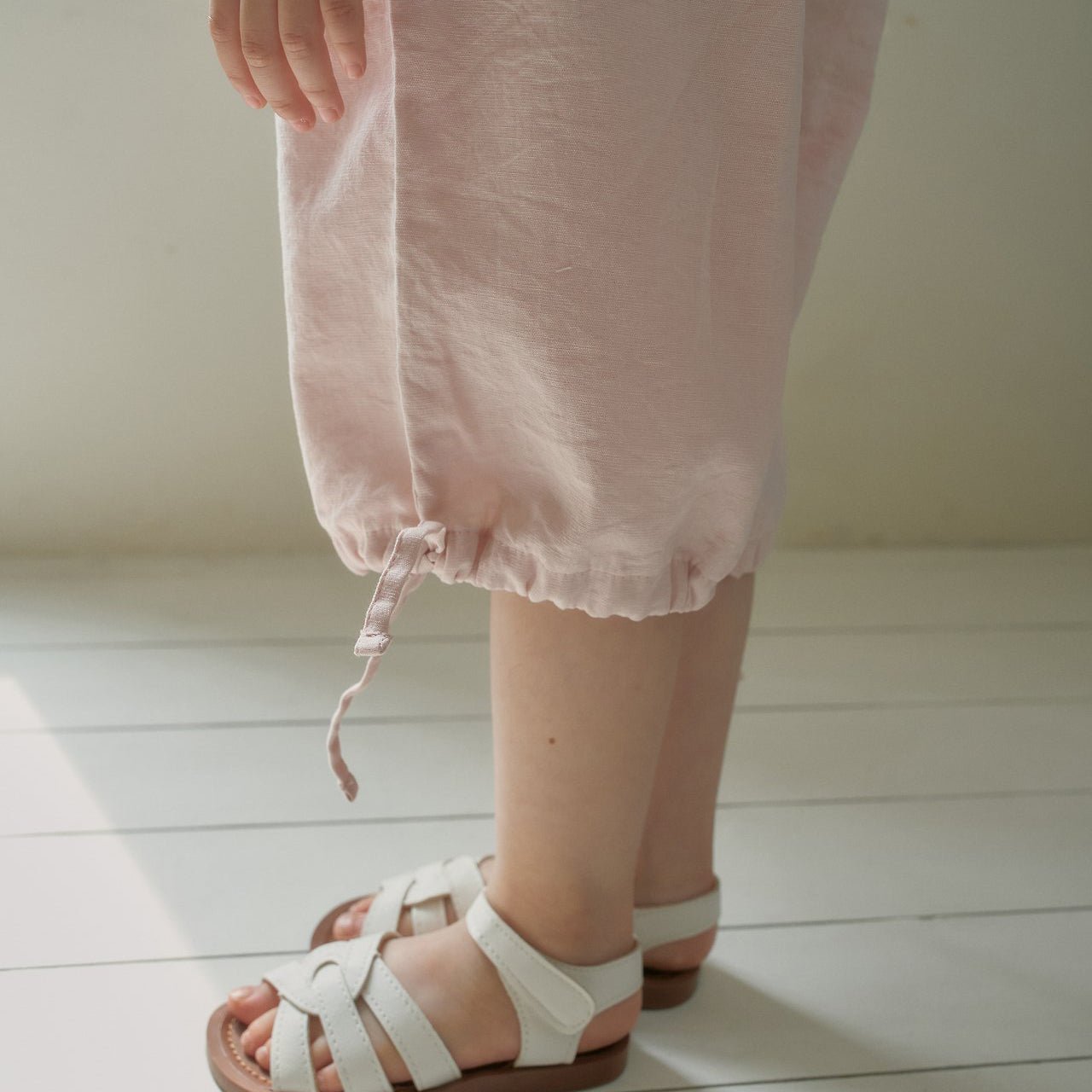 Toddler SS26 Knee - Length Jogger Pants (1 - 6y) - Pink - AT NOON STORE