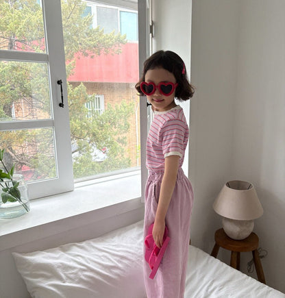 Toddler SS26 Linen Cotton Pull - on Pants (1 - 6y) - 4 Colors kids outfit