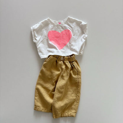 Toddler SS26 Linen Cotton Pull - on Pants (1 - 6y) - 4 Colors kids outfit
