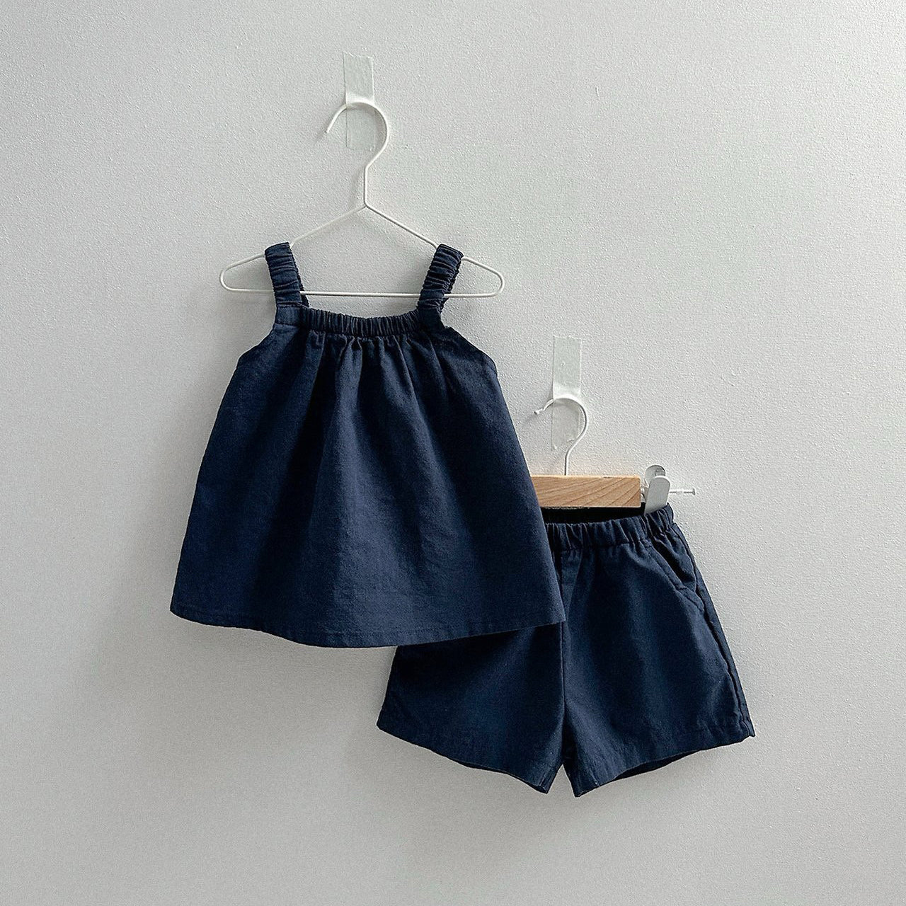 Toddler SS26 Linen Cotton Sleeveless Top (10m - 4y) - 3 Colors - AT NOON STORE