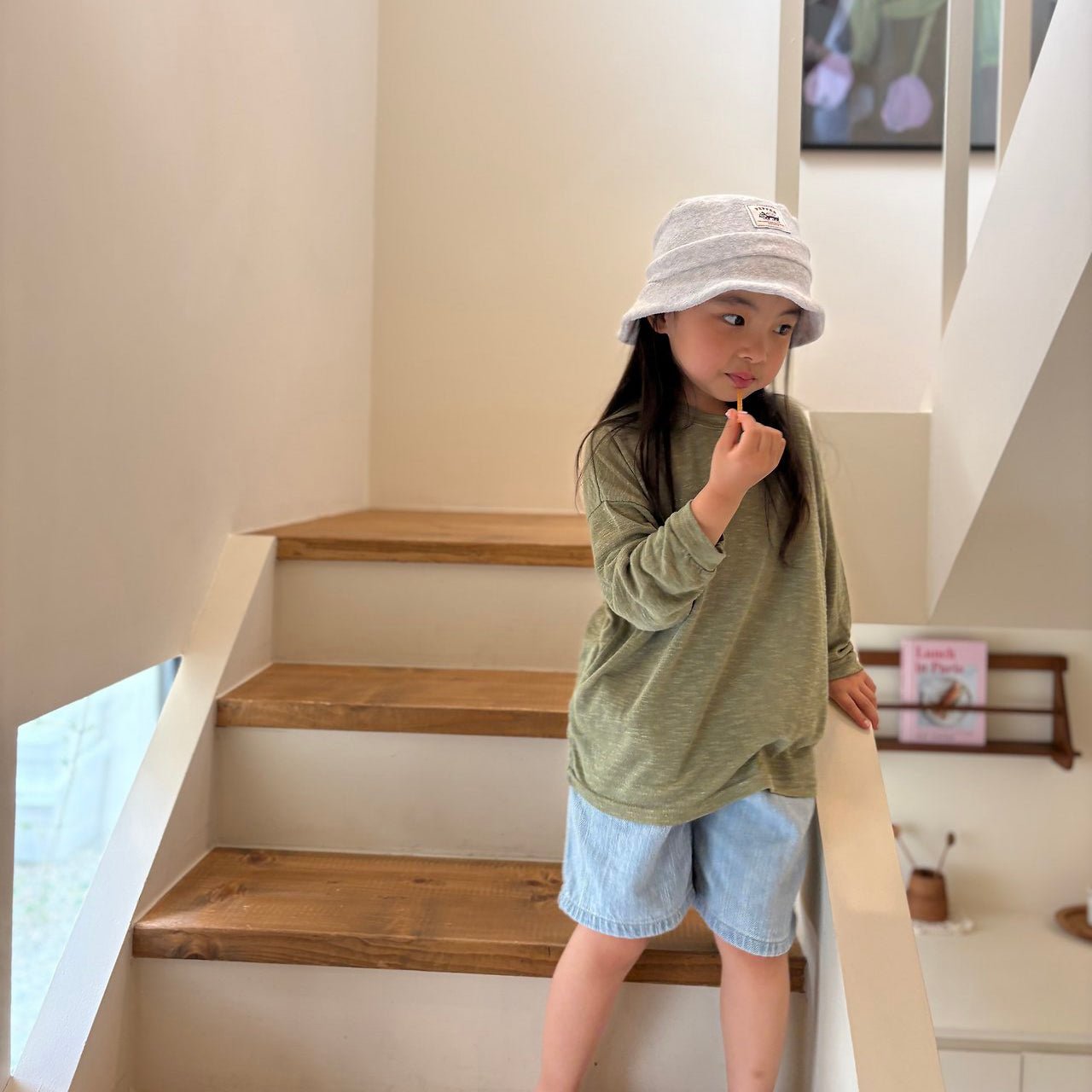 Toddler SS26 Loose Fit Summer Long Sleeve Top (1 - 7y) - 2 Colors - AT NOON STORE