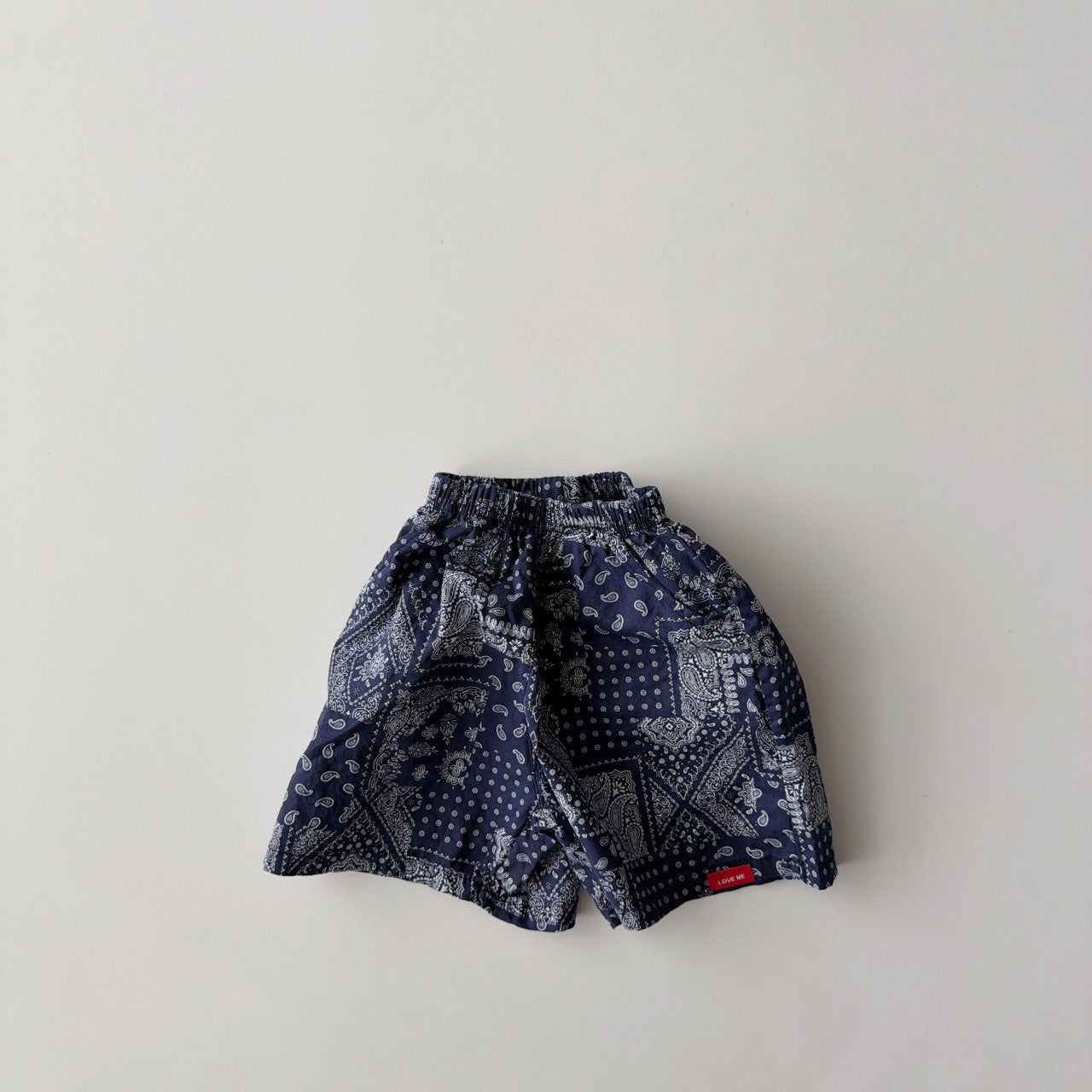 Toddler SS26 Paisley Knee Length Shorts (1 - 7y) - 2 Colors kids outfit