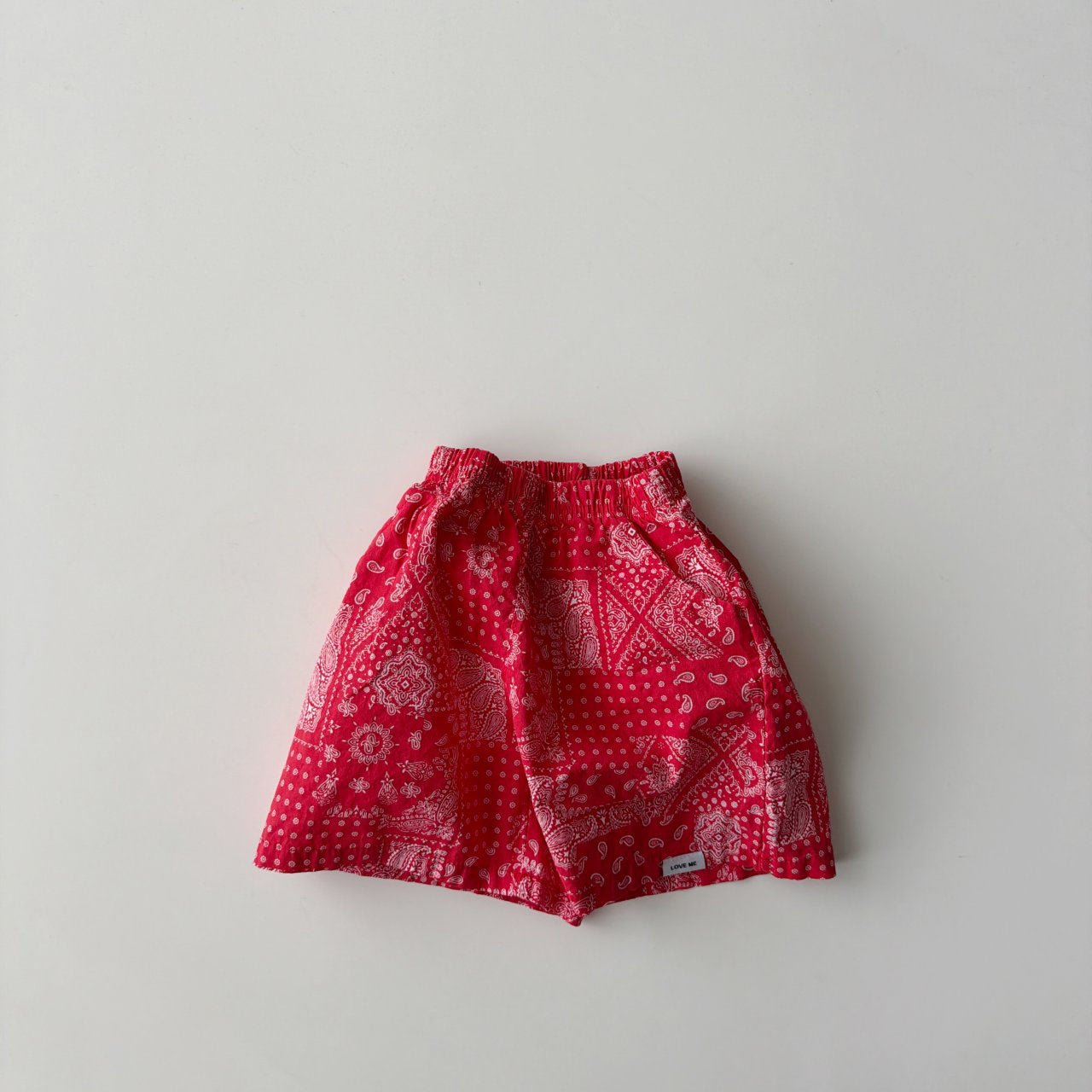 Toddler SS26 Paisley Knee Length Shorts (1 - 7y) - 2 Colors kids outfit