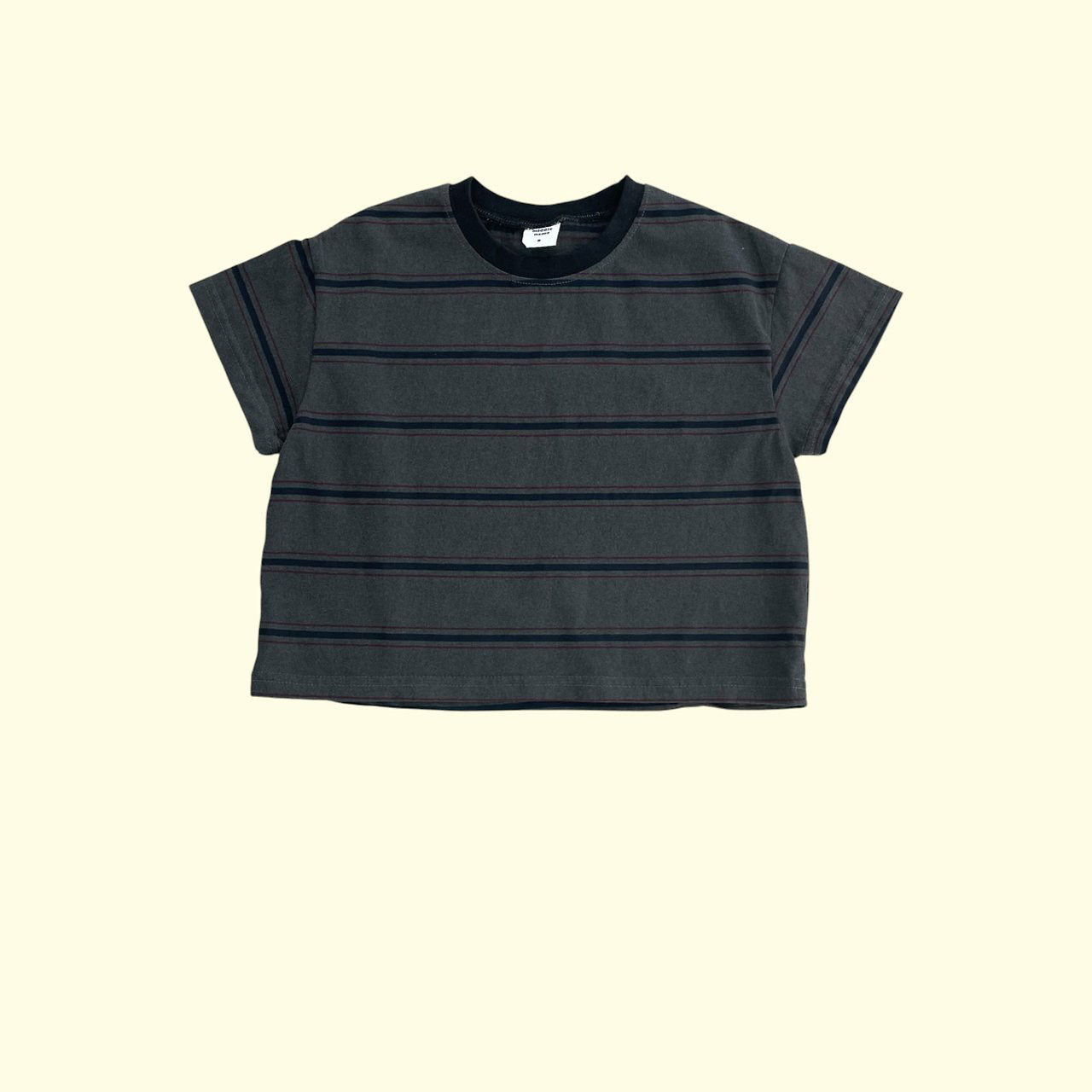 Toddler SS26 Pigment Dyed Stripe Short Sleeve Top (3 - 11y) - 2 Colors kids outfit