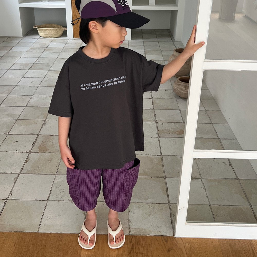 Toddler SS26 Plaid Seersucker Side Pocket Bermuda Shorts (3 - 7y) - 2 Colors - AT NOON STORE