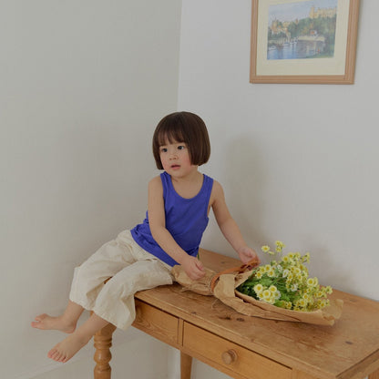 Toddler SS26 Pocket Pull - on Cotton Pants (2 - 7y) - 2 Colors - AT NOON STORE