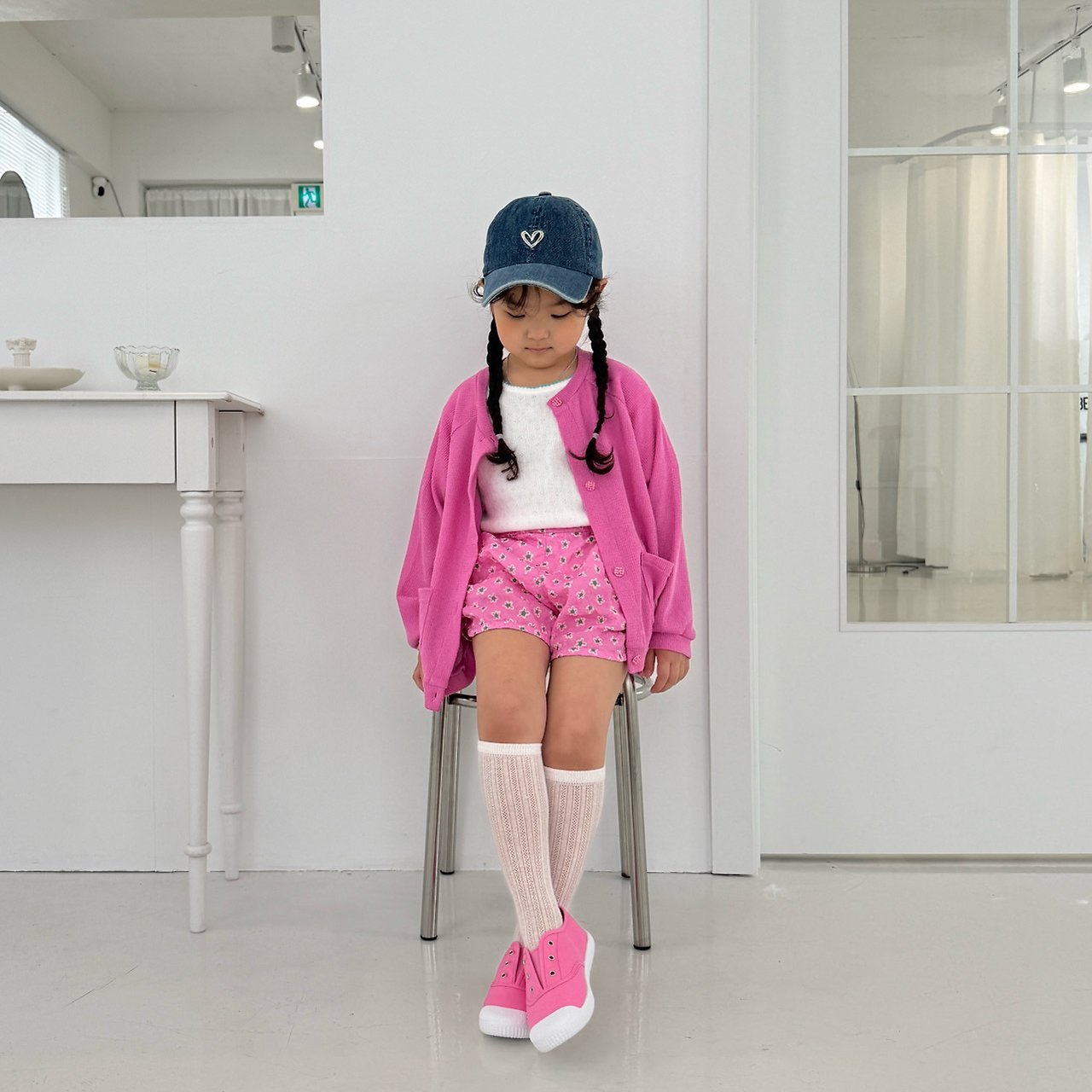 Toddler SS26 Pointelle Short Sleeve Top (3 - 7y) - 3 Colors - AT NOON STORE