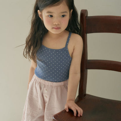 Toddler SS26 Polka Dot Cross Back Tank Top (12m - 6y) - 2 Colors - AT NOON STORE
