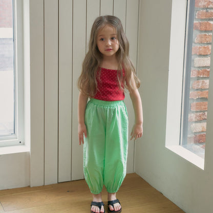 Toddler SS26 Polka Dot Cross Back Tank Top (12m - 6y) - 2 Colors - AT NOON STORE