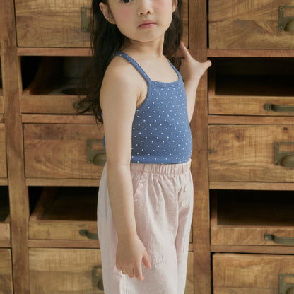 Toddler SS26 Polka Dot Cross Back Tank Top (12m - 6y) - 2 Colors - AT NOON STORE