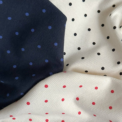 Toddler SS26 Polka Dot Ribbed Short Sleeve Top (10m - 4y) - 3 Colors - AT NOON STORE